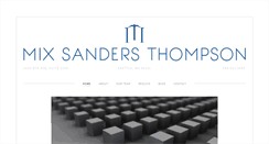 Desktop Screenshot of mixsanders.com