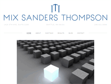 Tablet Screenshot of mixsanders.com